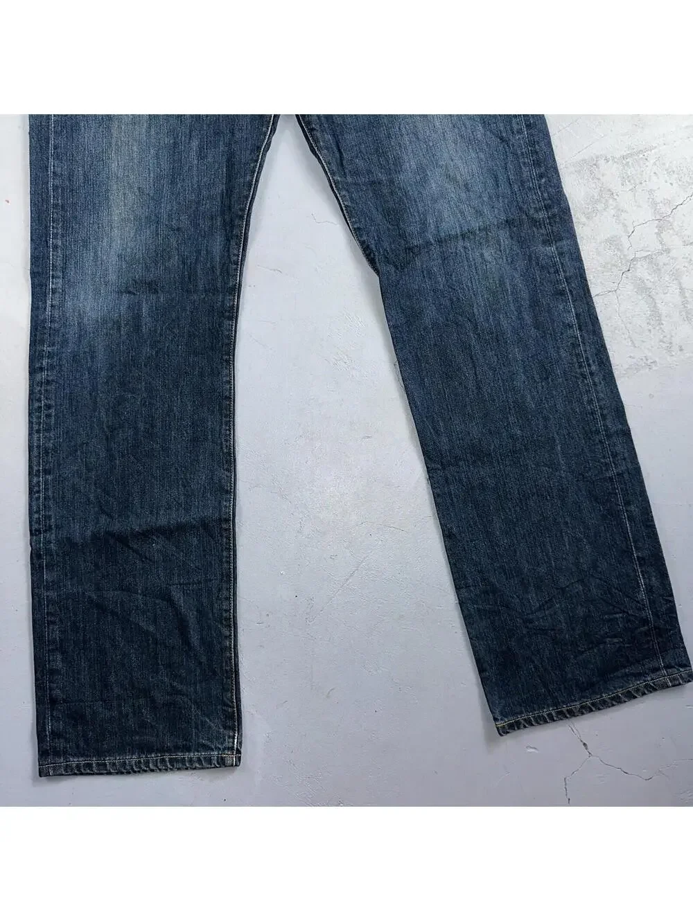 Levis 501 Vintage Y2K XX Straight Leg Jeans Blue Med Wash 38x34 Act 38x33